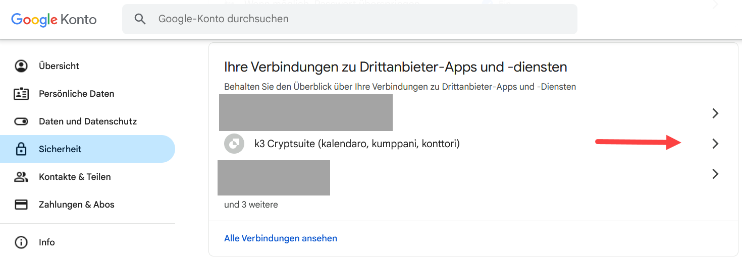 App-Dienst Cryptsuite